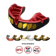 OPRO Gold Level Mouth Guard – Moldable Mouthguard for Boxing, MMA & Football (Jawz, Adult)