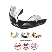 OPRO Instant Custom-Fit UFC Mouthguard - Mouth Guard For Boxing, MMA & Football Black, Adult