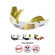 OPRO Instant Custom-Fit UFC Mouthguard - Mouth Guard For Boxing, MMA & Football White, Adult