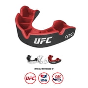 OPRO Silver Level UFC Mouth Guard   Mouthguard for Boxing, MMA & Football Black, Youth