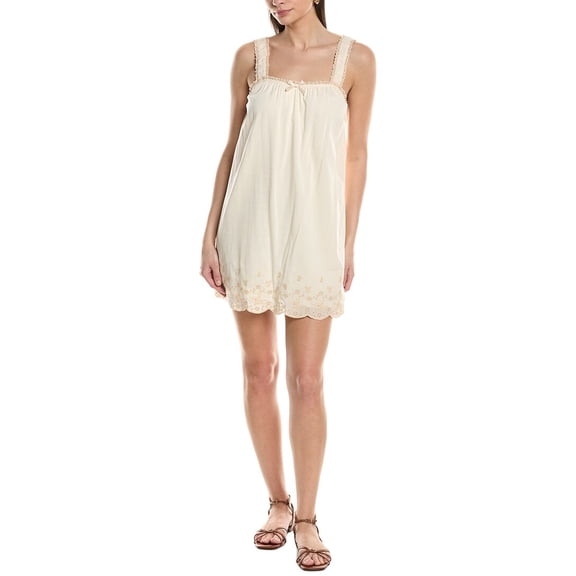OPT womens Kourt Guinevere Mini Dress, 6, White
