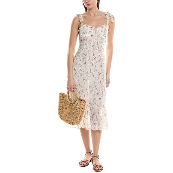OPT womens O.P.T. Toile de Jouy Dress, l