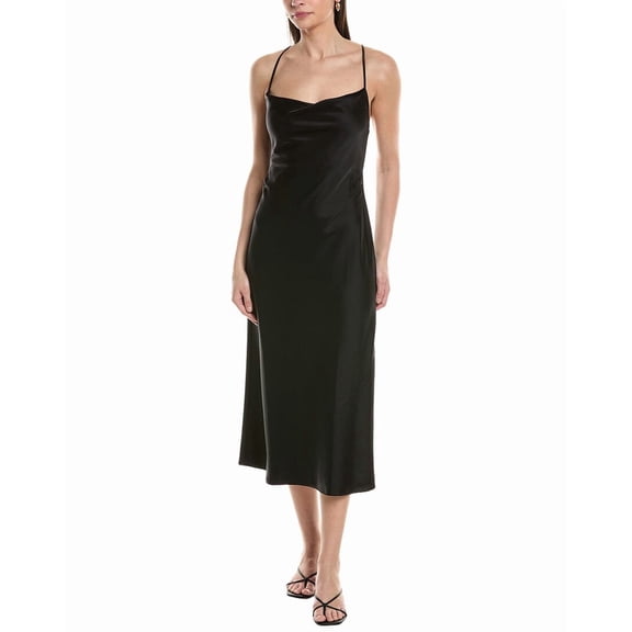 OPT womens o.p.t Ailani Midi Dress, XL, Black