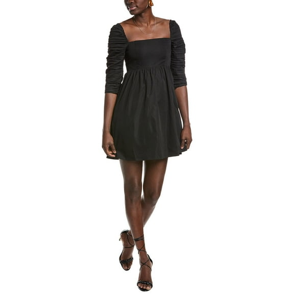 OPT womens o.p.t Darby Mini Dress, xs, Black