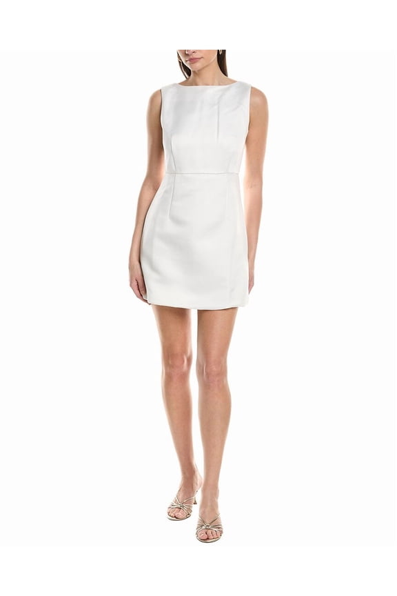 womens o.p.t Kayla Mini Dress, 10, White