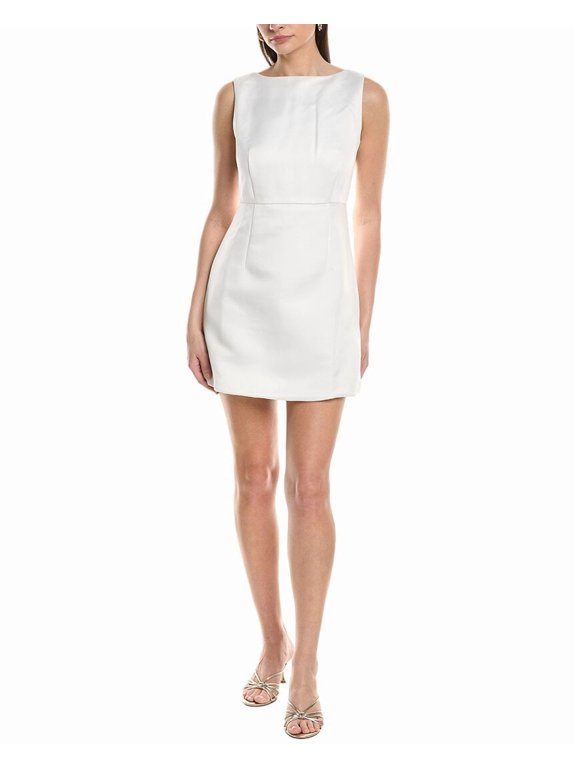 womens o.p.t Kayla Mini Dress, 2, White