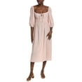 thumbnail image 1 of OPT womens o.p.t Noemi Midi Dress, m, Pink, 1 of 3