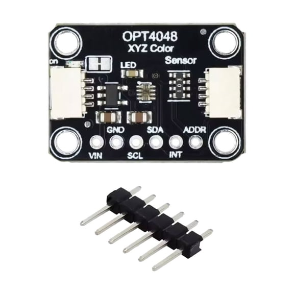OPT4048 True CIE XYZ Output Light Sensorings Breakouts Board Adjustable Integration Time And Threshold Interrupts Functi
