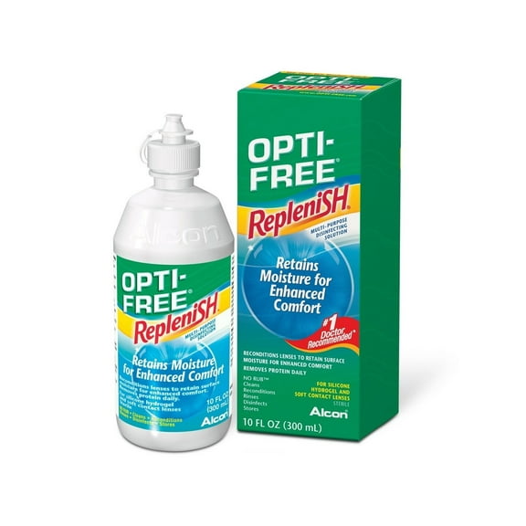 OPTI-FREE REPLENISH MULTI-SOLU 10OZ ALCON LABORATORIES INC