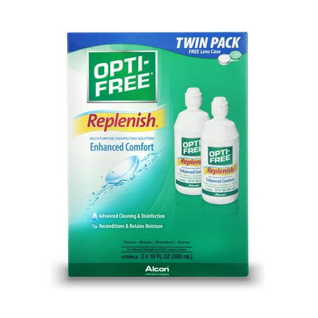 OPTI-FREE Replenish Multi-Purpose Disinfecting Solution (Pack of 3)
