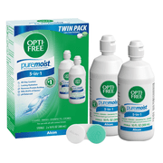 OPTI-FREE Replenish Multipurpose Contact Lens Disinfecting Liquid Solution, Two 10 fl oz Per Pack