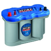 OPTIMA BlueTop AGM Spiralcell Marine Battery, Group Size 27, 12 Volt 800 CCA