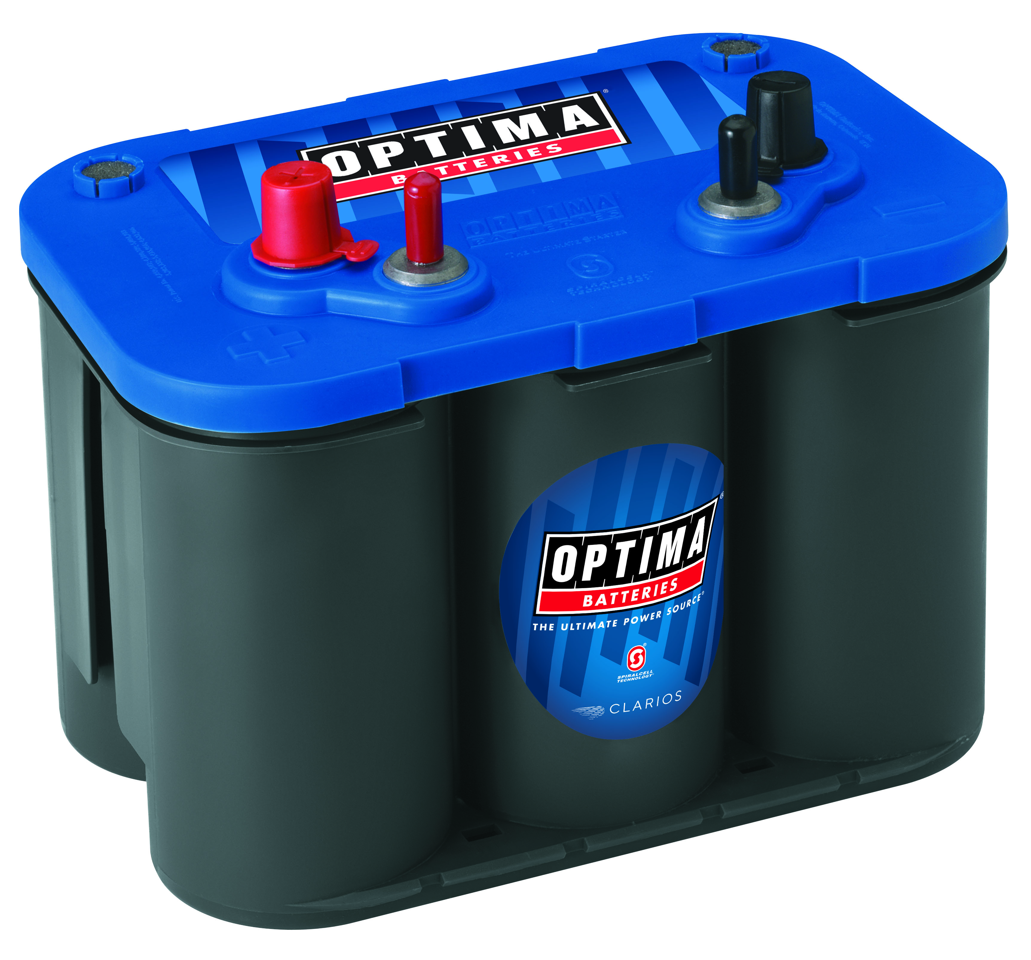 OPTIMA BlueTop AGM Spiralcell Marine Battery, Group Size 34M 12 Volt, 800 CCA - image 1 of 4