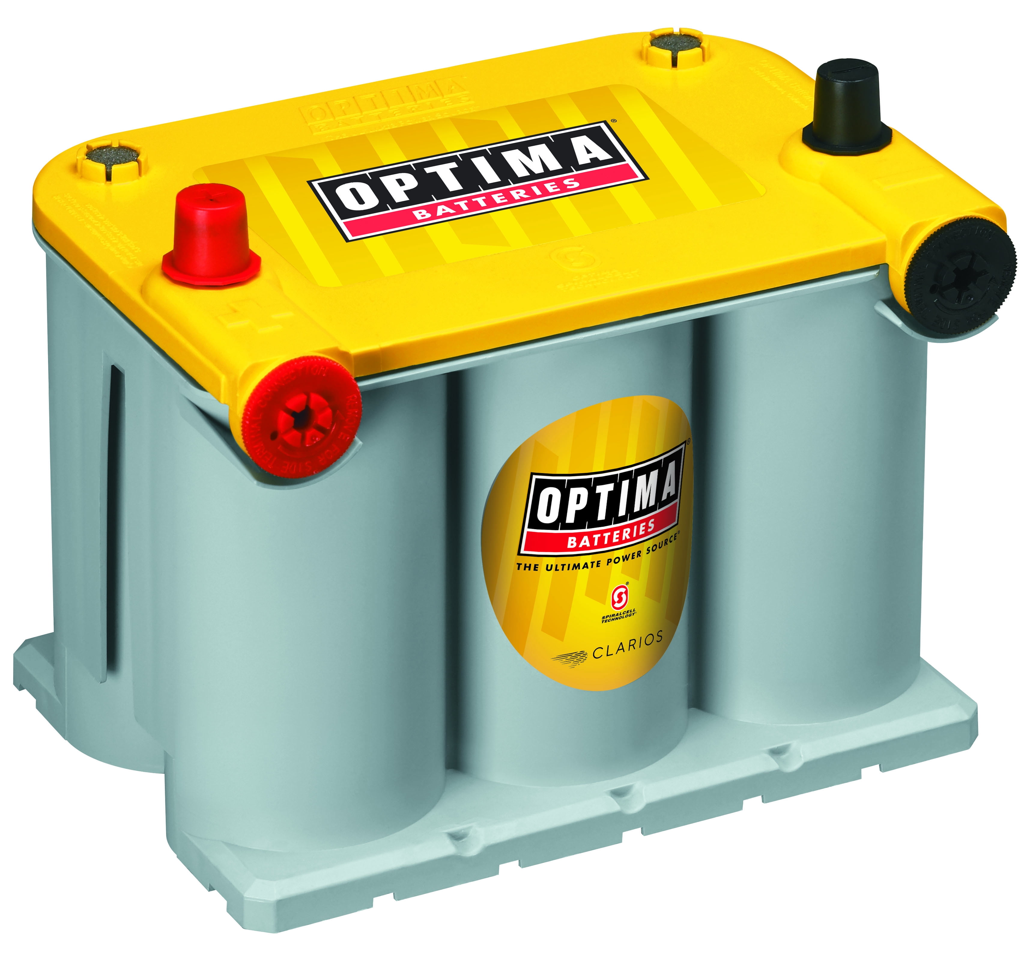 Optima Yellowtop Agm Spiralcell Dual Purpose Battery Group Size 7525