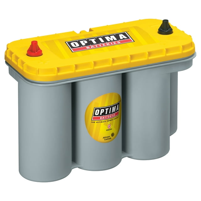 OPTIMA YellowTop AGM Spiralcell Dual Purpose Battery, Group Size D31T, 12 Volt 900 CCA