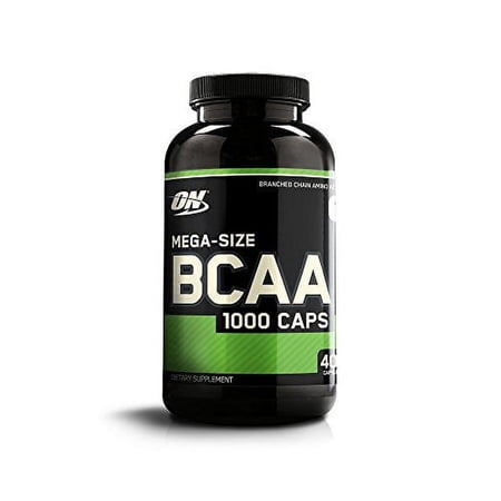 OPTIMUM NUTRITION Instantized BCAA Capsules, Keto Friendly Branched Chain Essential Amino Acids, 1000mg, 400 Count