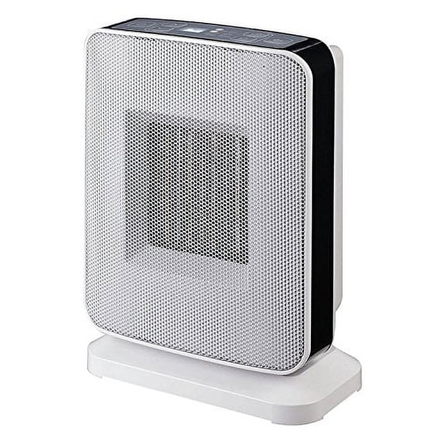 Optimus Portable Oscillation Ceramic Heater w/ Thermostat & LED (h7245)