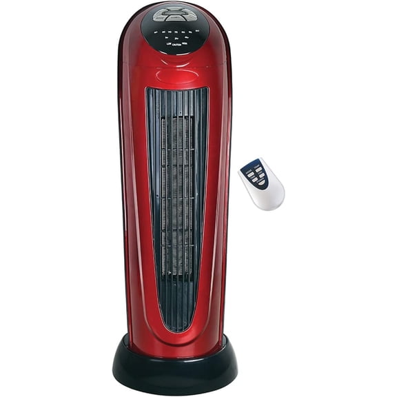 OPTIMUS H-7328S 22" Oscillating Tower Heater, 2 Heat Setting