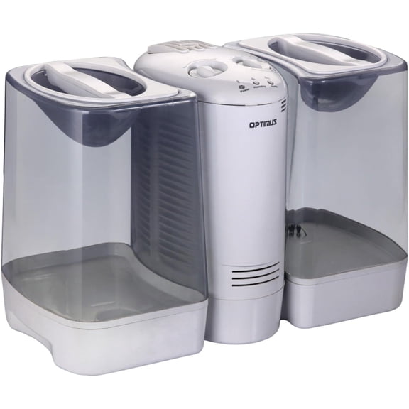 OPTIMUS U-32030 3.5 Gallon Warm Mist Humidifier with Wicking Vapor System