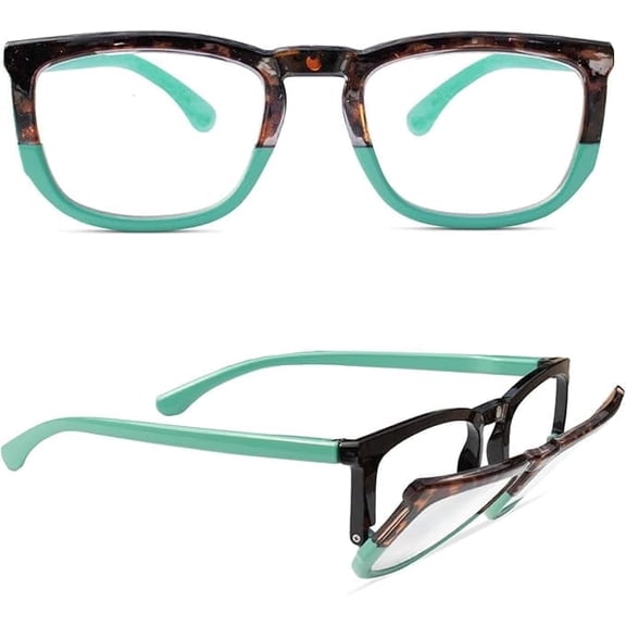 OPTIPAK Tilt-X1 Reading Glasses for Women & Men – Adjustable Readers, Lightweight Durable Frames – Comfortable Vision for Reading & Computer Use (Pack of 1)
