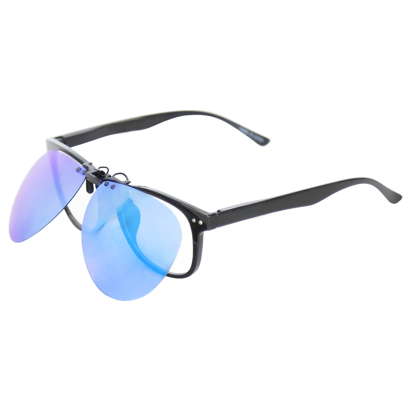 OPTOFENDY Polarized Clip on Sunglasses over Prescription Glasses