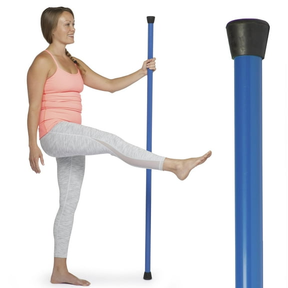 OPTP Booyah Stik by Bob and Brad - Yoga Stick for Stretching, Walking, and Exercise - Physical Therapy Stick, Pilates Stick, or Fitness Stick for Balance and Mobility Training - USA Made