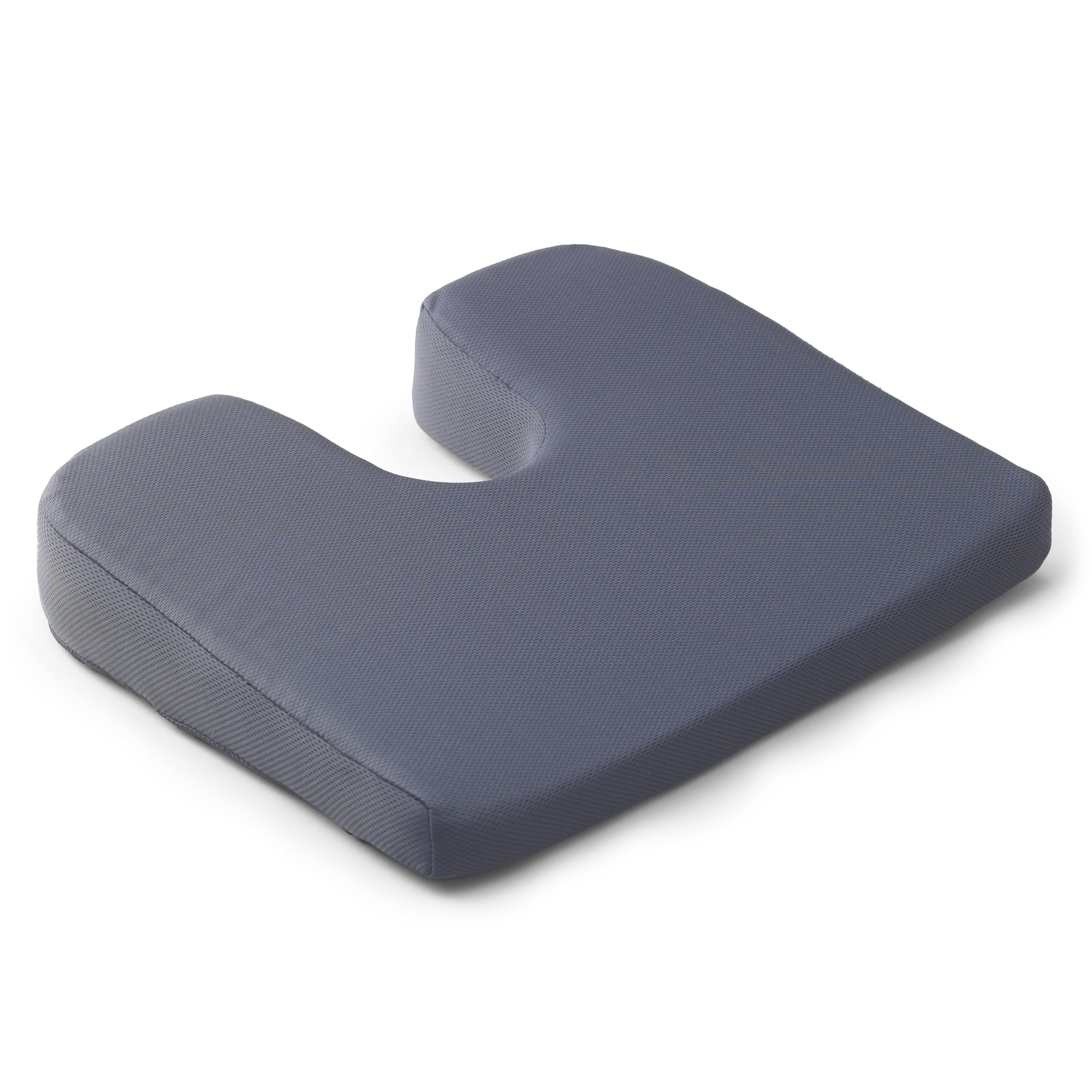 Gray Foam Coccyx Support Wedge Cushion