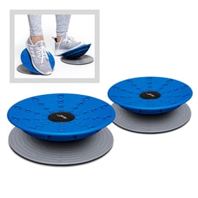 OPTP Dynamic Duo Balance & Stability Trainers (Pair) Balance Trainer Set for Core Strength, Foot and Ankle Strengthening Equipment, Injury Recovery, Physical Therapy and Rehab Exercise