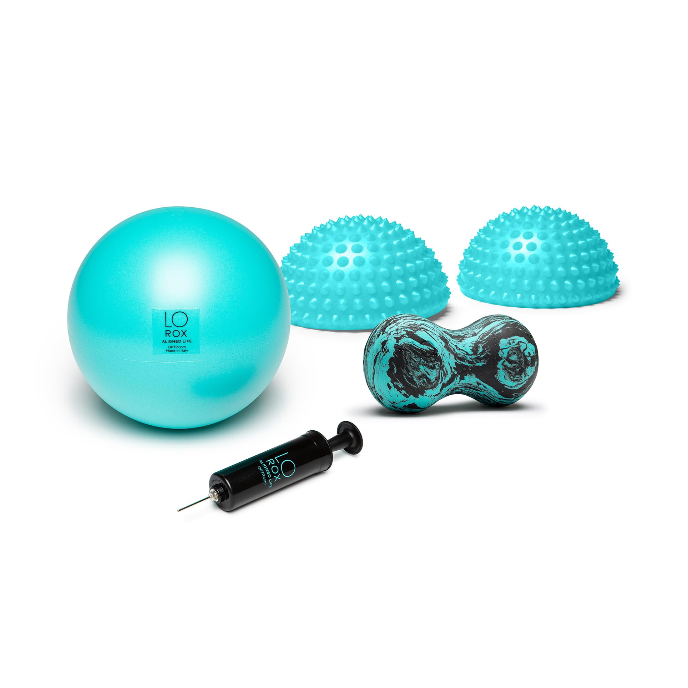 OPTP Lo Rox Self-Care Products: Build Strength and Resilience, Perform Balance and Alignment Exercises, Roll Away Stress and More with The Lo Rox Kit