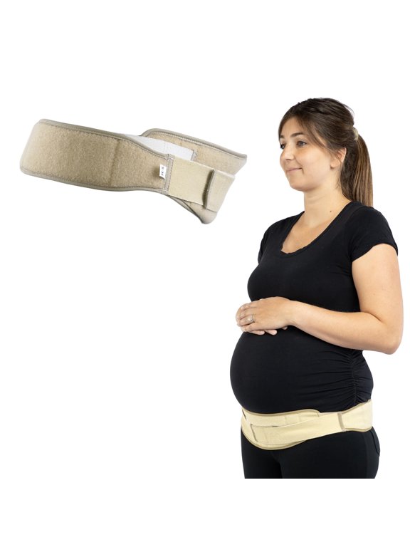 Maternity SI-LOC Support Belt – USA Made Comfortable Compression Pelvic Support Belt For Pregnancy and Postpartum SI Joint Belt for Women – Small/Medium