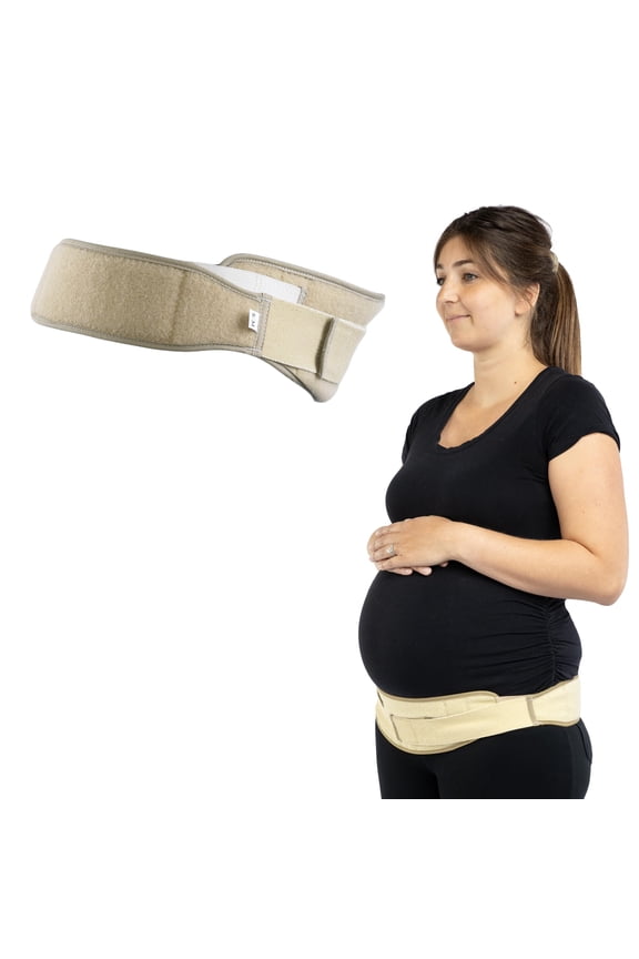 Maternity SI-LOC Support Belt – USA Made Comfortable Compression Pelvic Support Belt For Pregnancy and Postpartum SI Joint Belt for Women – Small/Medium