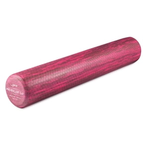OPTP PRO-Roller Soft Density Foam Roller – Low Density Soft Foam Roller for Physical Therapy, Pilates Foam Roller and Yoga Foam Roll Exercises, and Muscle Recovery - Pink 36" x 6"
