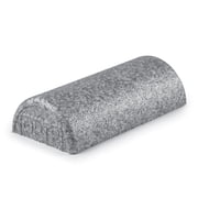 OPTP Silver AXIS Foam Roller - Moderate Density, Eco-Friendly, Durable Foam Roller for Physical Therapy and Exercise, Deep Tissue Muscle Relief, and Workout Recovery 12" x 3" Half-Round