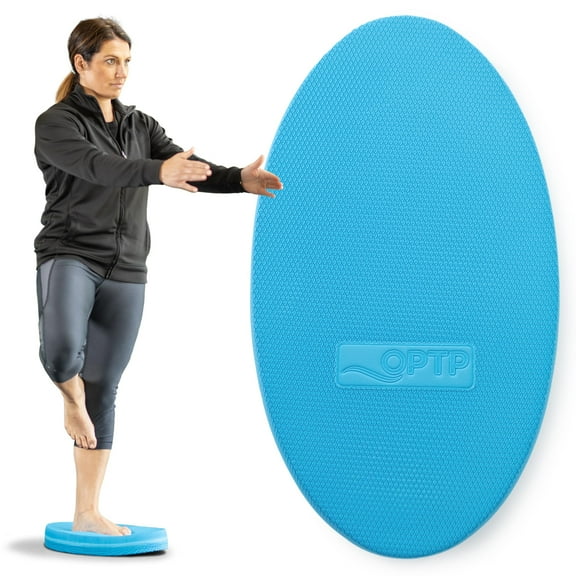 OPTP Stability Trainer  Foam Balance Pads for Physical Therapy, Fitness, Pilates, Yoga, and Dance - Closed Cell Foam Pad for Exercise Balance Pad Workouts
