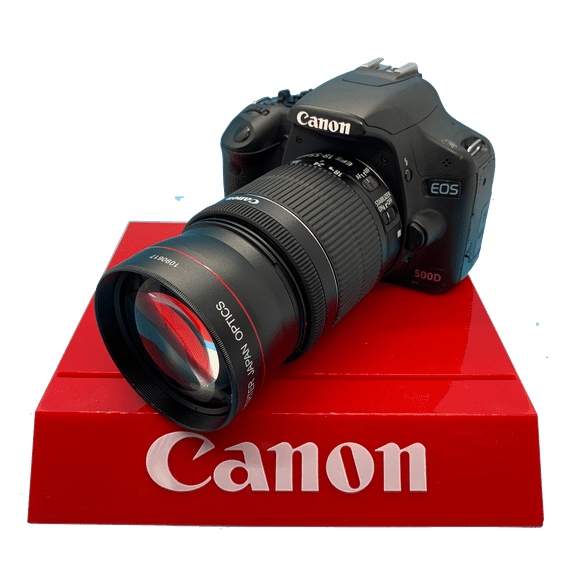 OPTURA HD OPTICS Lightweight Telephoto Lens Set for Canon Dslr