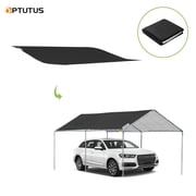 OPTUTUS 236 x 134 Inch Carport Replacement Canopy - Heavy-Duty Oxford Fabric Waterproof UV