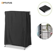 OPTUTUS 420D Universal Bird Cage Cover Goodnight Bird Cage Cover Shade Bird Cage Cover Lightweight and Breathable, L 41" x W 27" H W x 48" H for Birds and Pet P