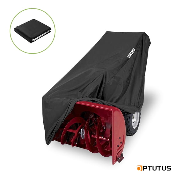 OPTUTUS Snow Blower Cover Outdoor Waterproof – Fits 47"x32"x40", 51"x36"x40", 60"x33"x45" – Heavy Duty Snow Thrower Cover for Winter Storage