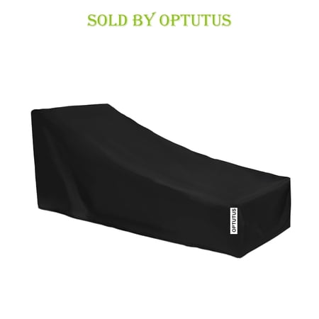 OPTUTUS Outdoor Chaise Lounge Covers Waterproof ,Patio Furniture Pool Lounge Chair Cover 83 x 32 x 30 inch
