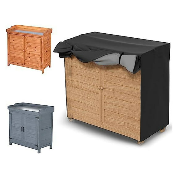 OPTUTUS Shoe Rack Cover 39 x 18 x 36 inch  Entryway Storage Organizer Cover, Dustproof Small Shoe Cabinet & Bedside Table Cover