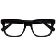 thumbnail image 1 of OPULIZE ERA Blue Light Glasses for Women Men, Oversized Frame with Clear Lens and UV400 Protection, Anti-Reflective & Anti-Glare, Computer & Screen Glasses, Black (Pack of 1), 1 of 7
