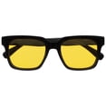 thumbnail image 1 of OPULIZE ERA Blue Light Glasses for Women Men, Oversized Frame with Yellow Polarized Lens and UV400 Protection, Anti-Reflective & Anti-Glare, Outdoor & Driving Glasses, Black (Pack of 1), 1 of 7