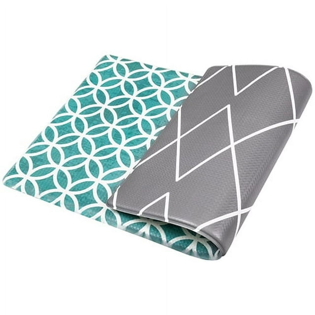 OPUX Anti Fatigue Kitchen Floor Mat, Reversible Cushioned Memory Foam