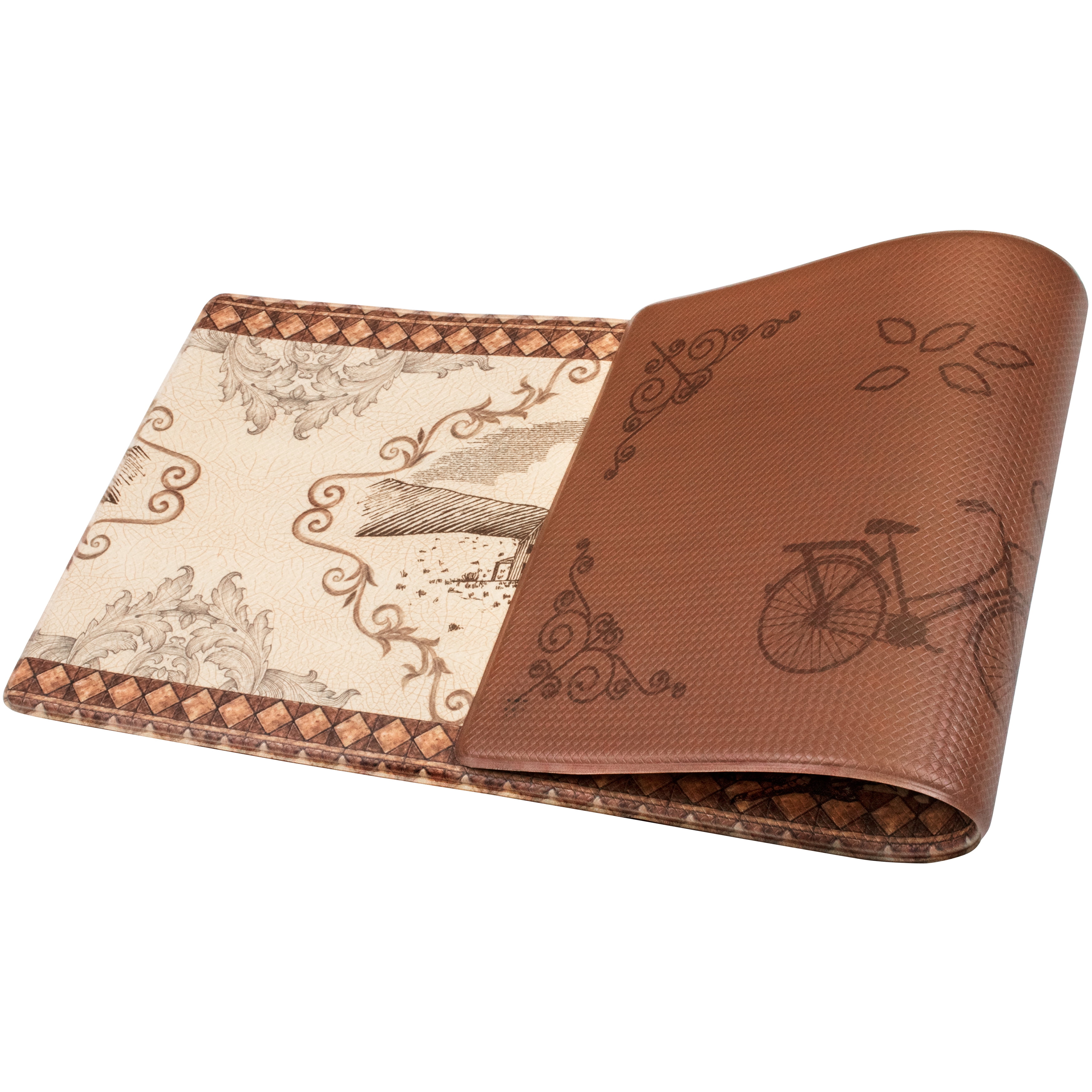 OPUX Anti Fatigue Kitchen Floor Mat, Reversible Cushioned Memory Foam