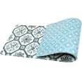 thumbnail image 1 of OPUX Farmhouse Floral Blue Kitchen Mat, 17.3 x 47.2 in, Easy To Clean 6 Count, 1 of 7