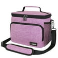 thumbnail image 1 of OPUX Insulated Lunch Bag for Men Women, Soft Lunch Box for Office Work School Picnic, Leakproof Lunch Cooler Bag with Shoulder Strap for Kid Adult Boy Girl, Medium Lunchbox Lunch Tote (Heather Purple), 1 of 8