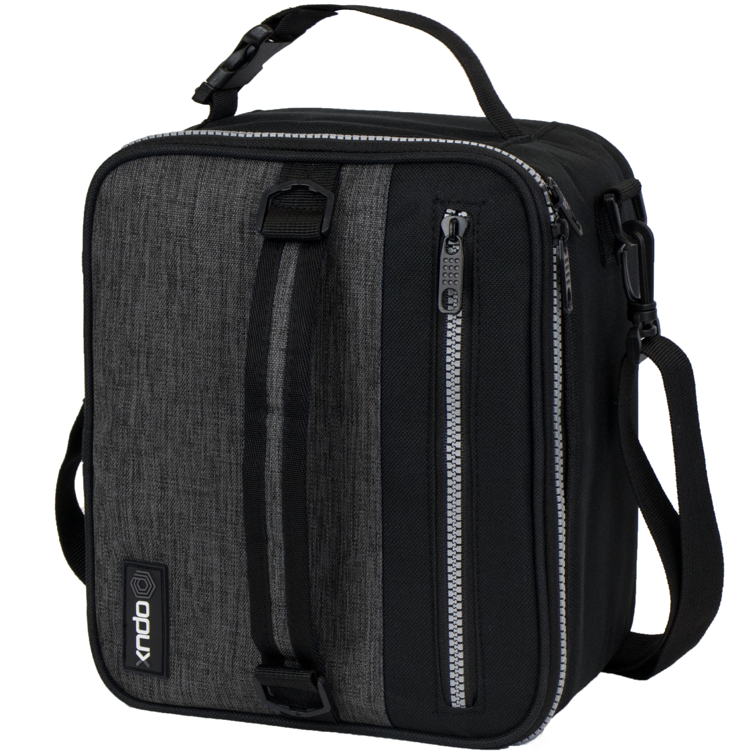 Heather Charcoal Insulated Leakproof Adult Tote Bag