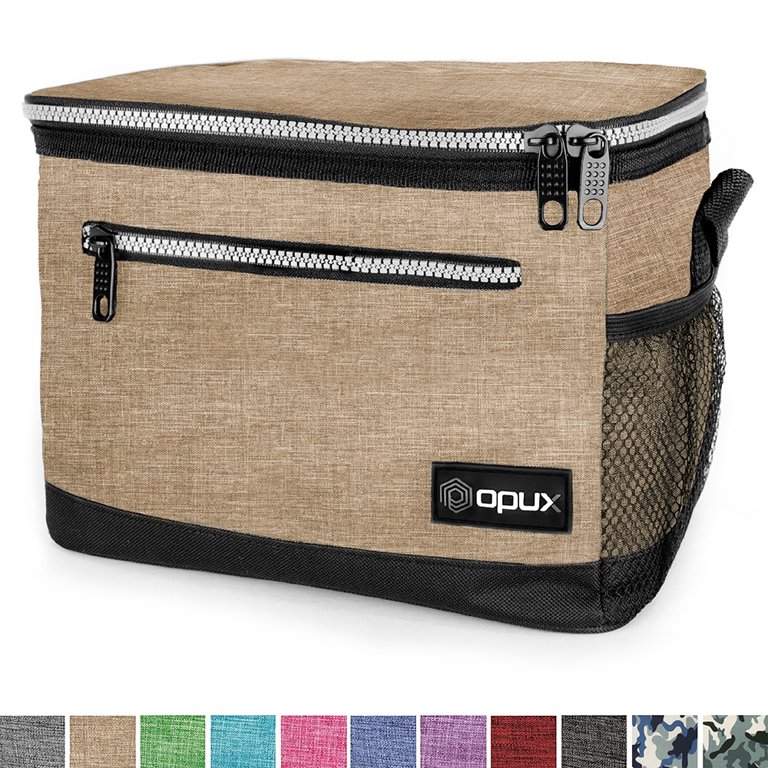 Opux Premium Insulated Lunch Bag for Adults Men Women | Soft Leakproof Lunch Box for Kids, Boys, Girls| Reusable Durable Thermal Lunch Pail for School