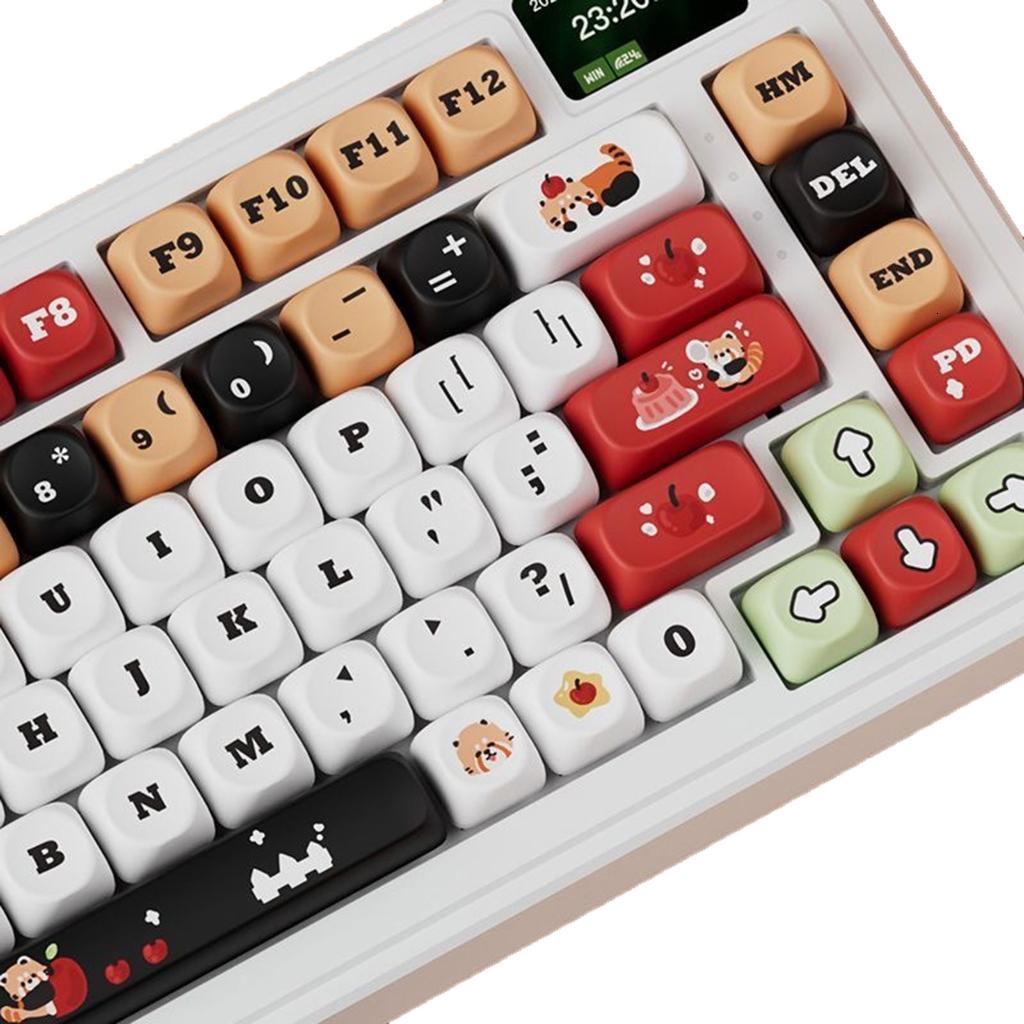 OQO Height Contoured Keyboards Keycaps Featuring Playful Bakery ...