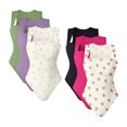 thumbnail image 1 of OQQ Women's 6 Piece Bodysuits For Women Sexy Ribbed Strappy Square Neck Stretch Tank Tops Bodysuits, 1 of 7